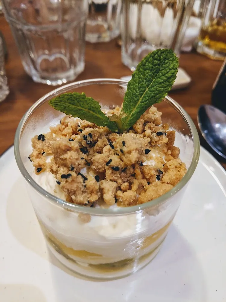 Verrine de Cheese Cake Au Yuzu